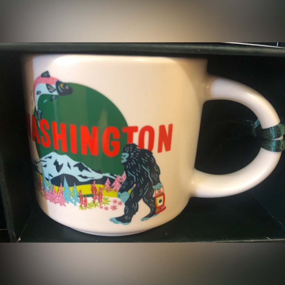 Starbucks Washington demitasse / ornament / mini mug